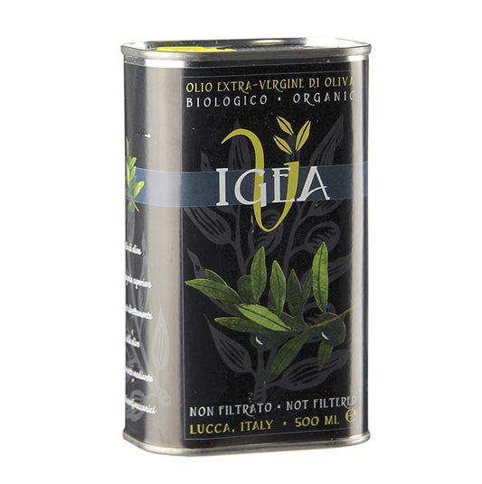 Natives Olivenöl Extra, Igea - Ponte del Giglio, Villa Igea, BIO, 500 ml - Ungefiltertes Olivenöl aus der Toskana, gewonnen aus traditionellen Sorten und dem kontinuierlichen Verfahren bei maximal 30°C