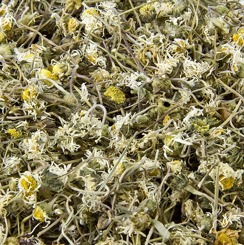 Getrocknete Gänseblümchen-Blüten, essbar und zur Dekoration in der Küche geeignet