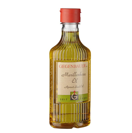 Marillenkernöl, 250 ml - Hochwertiges kaltgepresstes Öl aus den Kernen der Aprikose, ideal zum Verfeinern von Salaten und Gerichten