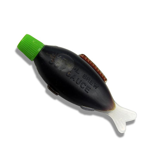 Japanische Sojasauce in Portionsfläschchen in Fischform, ideal für Take-A-Way, Lunchboxen oder Buffets, 1,2 l, 300 x 4ml