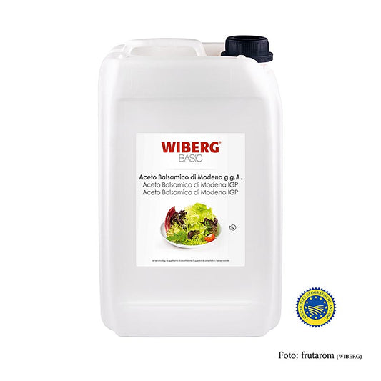 Großflasche Wiberg Aceto Balsamico di Modena ggA, 6% Säure, für Salate, Saucen, Beizen und Marinaden, 6 Jahre im Fass gelagert