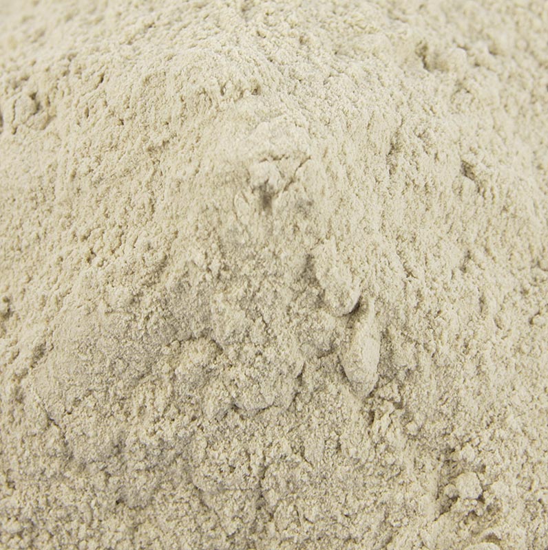 Teffmehl - Zwerghirse, hell, 1 kg: Fein gemahlenes Mehl aus Teff, auch bekannt als Zwerghirse, mit angenehm nussigem und leicht süßem Geschmack, perfekt für Brot, Gebäck und Pfannkuchen oder als Bindemittel