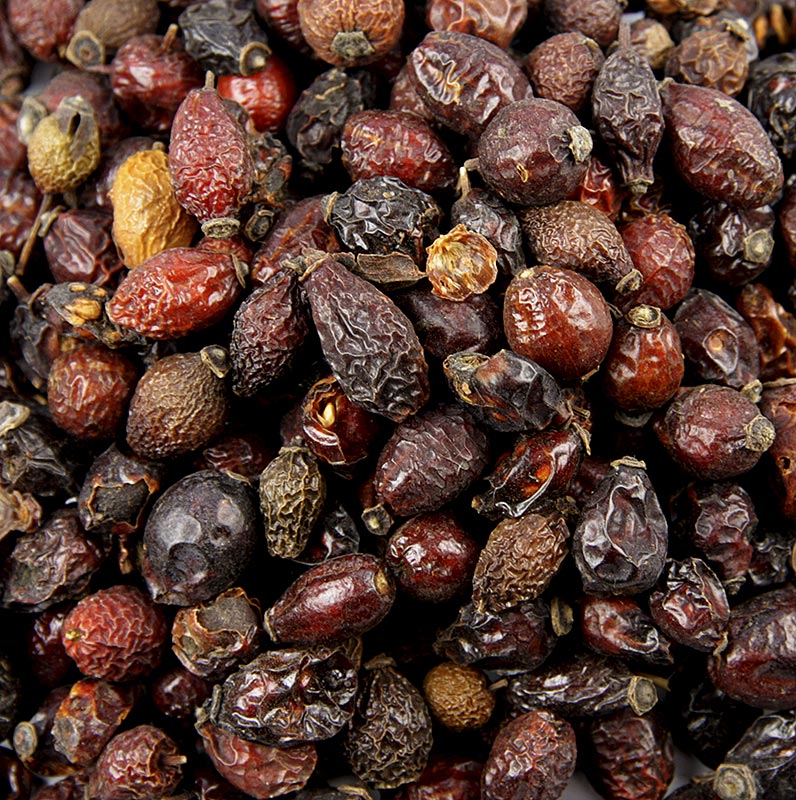 Getrocknete Hagebutten, 1 kg, süßsaure Frucht für Tee und Auszüge