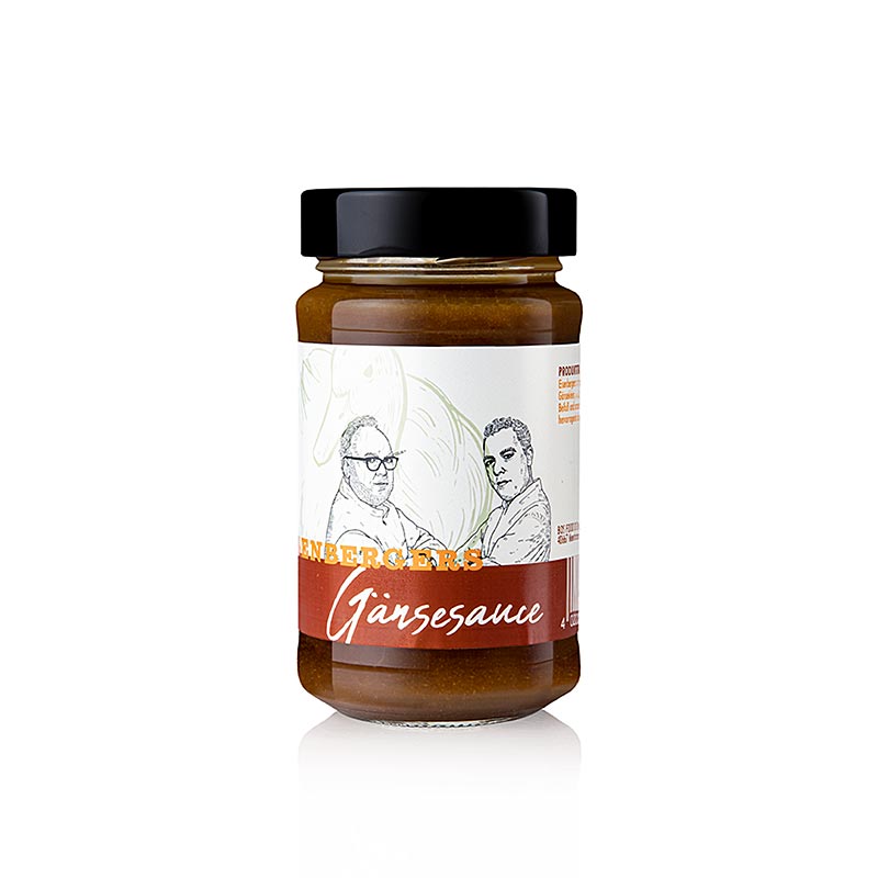 Salsa d'oca di Eisenberger, aromatizzata al vino rosso, stagione invernale, 225 ml