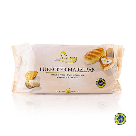 Marzapane crudo IGP, MO MM, 52% mandorle mediterranee, Lubeca, 1 kg