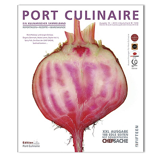 Gourmet Magazin Port Culinaire - Ausgabe 15, bietet Inspiration für Hobbyköche und Profis, exklusive Köstlichkeiten, raffinierte Zutaten und faszinierende Artikel
