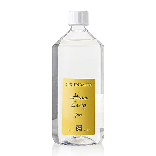 Gegenbauer - Aceto artigianale, puro, limpido come l'acqua, 5% di acidità, 1 l