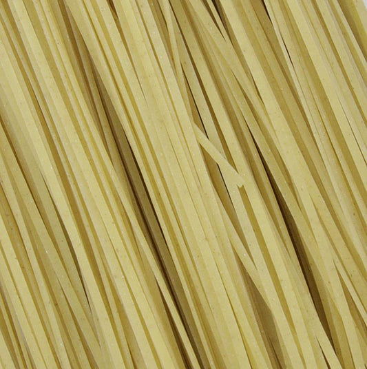 Linguine Morelli 1860 mit Weizenkeimen, 500 g - traditionelle Teigwaren mit doppelter Weizenkeimmenge, ideal zum Anmachen mit verschiedenen Soßen, nur 5 Minuten Kochzeit