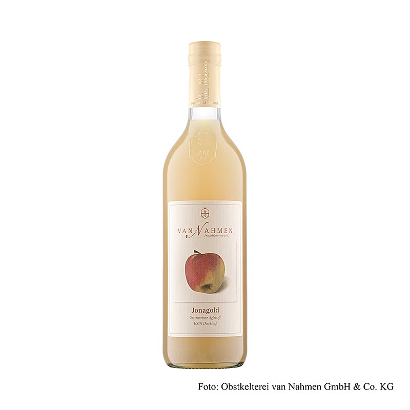van Nahmen - Succo di mela Jonagold, 100% succo puro, BIO, 750 ml
