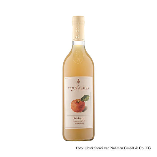 van Nahmen - Rubinette jus de pomme, 100% pur jus, 750 ml