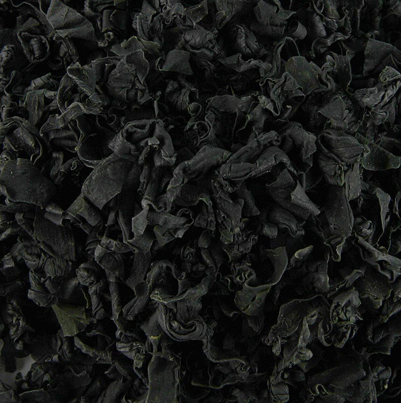 Fuero Wakame, getrockneter Seetang in 453 g Packung, ideal für Suppen und Sushi, einfach 5 Minuten in kaltem Wasser einweichen, fettarm, Cholesterinfrei, reich an Mineralien und Ballaststoffen