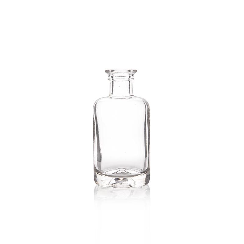 Apothekerflasche Glas, klar, 100ml (für Korken 31077), ideal zum Einkochen und Aufbewahren von Lebensmitteln geeignet