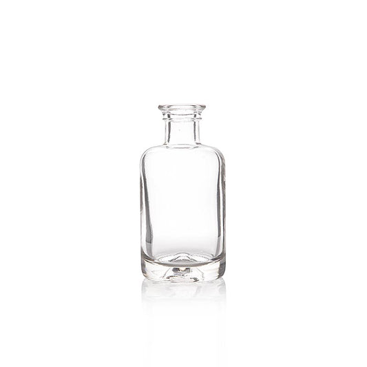 Apothekerflasche Glas, klar, 100ml (für Korken 31077), ideal zum Einkochen und Aufbewahren von Lebensmitteln geeignet