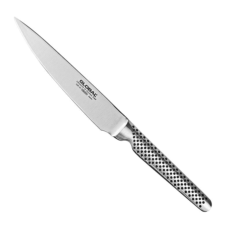 Global GSF-50 Allzweckmesser, geschmiedet, 15cm, 1 St - hochwertiges und langlebiges Küchenmesser aus Molybdän-Vanadium Stahl, ideal für Profiköche geeignet