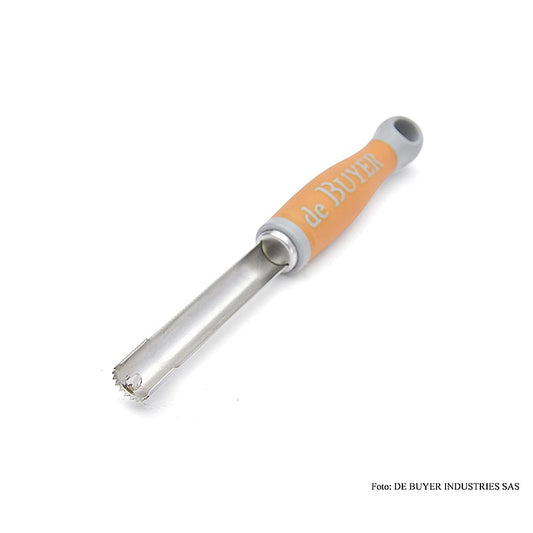 deBUYER Décocheur "Universel", ø 13mm, 9cm de long,inox/plastique orange, 1 pc