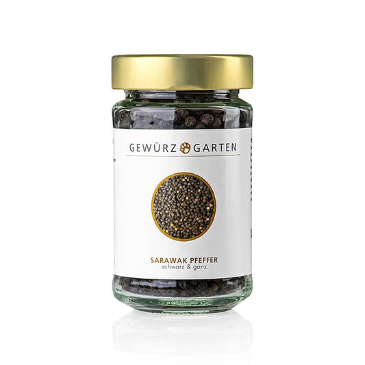 Gewürzgarten Sarawak Pfeffer, schwarz, ganz, 130 g