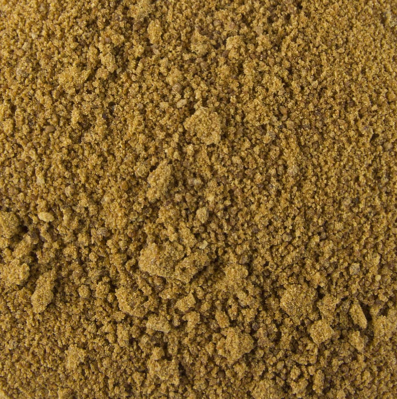 250 g Palmzucker aus dem Saft verschiedener blühreifer Palmenarten, hauptsächlich in der asiatischen Küche verwendet, mit leicht malzigem und ausgeprägtem Geschmack, auch für die Herstellung von Bonbons geeignet