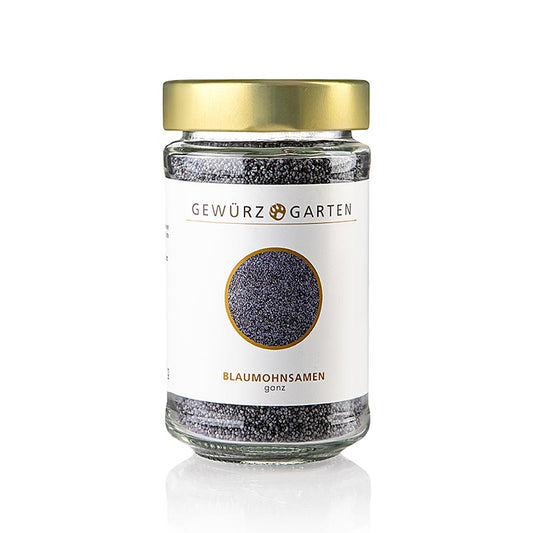 Gewürzgarten Blaumohnsamen, ganz, 140 g