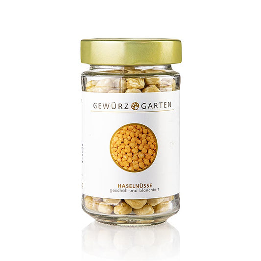 Blanchierte und geschälte Haselnüsse, ideal für Gebäcke und Knabbereien, 125 g