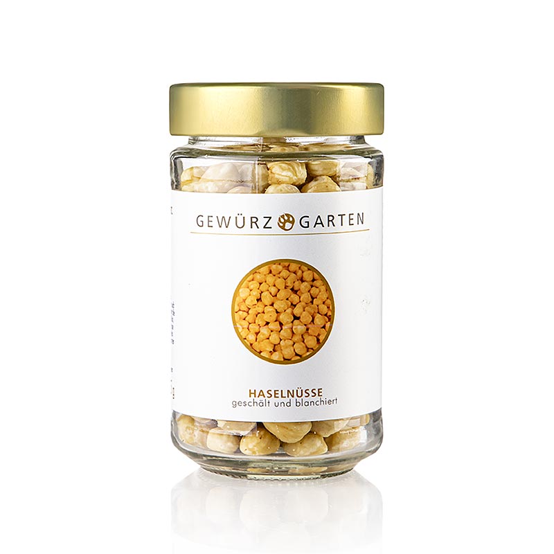 Gewürzgarten Haselnüsse, ganz, blanchiert/geschält, 125 g