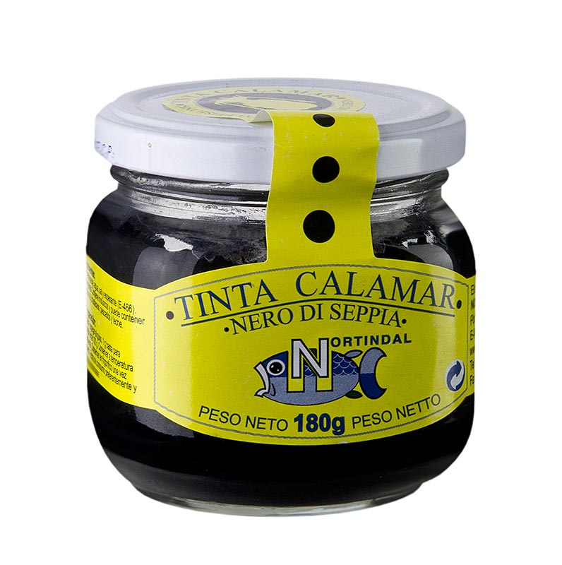 German:
Flüssige Tintenfisch-Farbe in einer 180 g Flasche, ideal zum Färben von Lebensmitteln