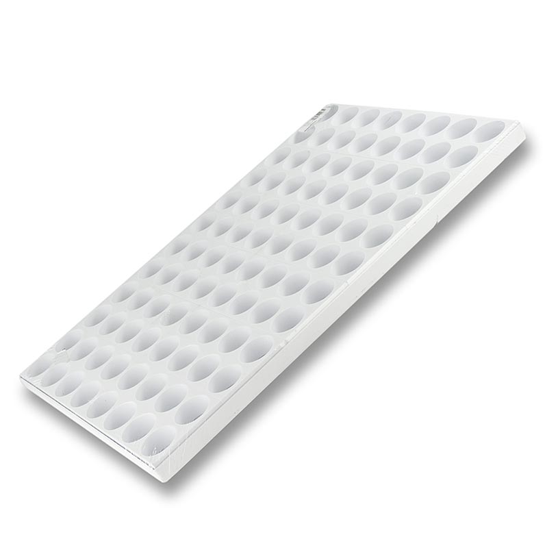 Matfer - Petits Fours Multiform, en plastique, pour 96 mini-gâteaux de 40 mm de diamètre, 40 x 60 cm, 1 pièce