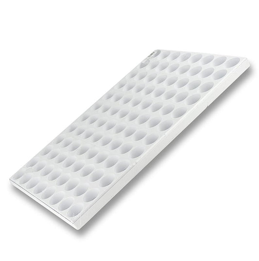Matfer - Petits Fours Multiform, en plastique, pour 96 mini-gâteaux de 40 mm de diamètre, 40 x 60 cm, 1 pièce