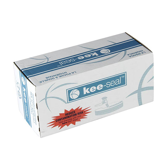 Spritzbeutel, Einweg, 30cm, Kee-Seal, glatt, Spender, 100 St - Hochwertige Hygiene-Spritzbeutel mit griffiger Oberfläche, Doppelnaht und sterilen Innenseiten, für -30°C bis +110°C und mikrowellengeeignet