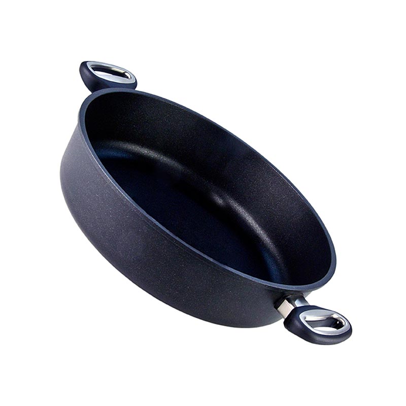AMT Gastroguss Schmorpfanne, Induktion, ø 32cm, 8cm hoch, hergestellt in Deutschland