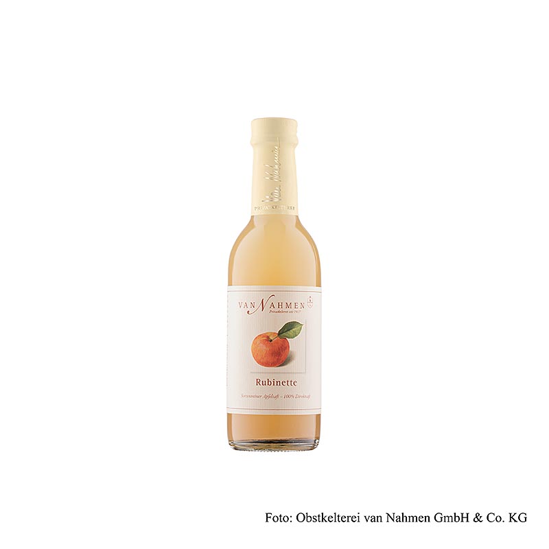 van Nahmen - Succo di mela Rubinette, 100% succo puro, 250 ml
