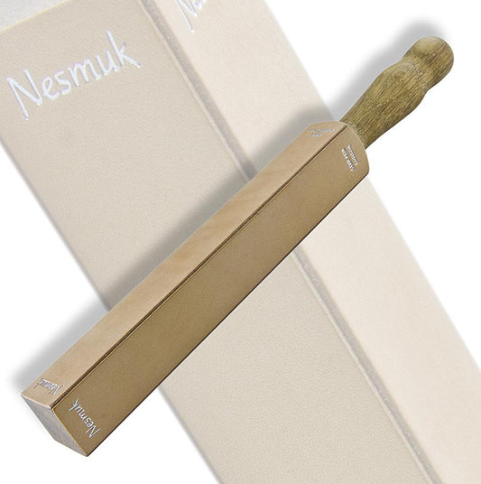 High-quality Nesmuk Streich-/Schleifriemen-Endpolitur with four-sided Diamantschleifpaste, 374cm, for a polished finish, 1 piece