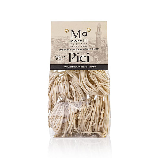 Morelli 1860 Spaghetti Pici, di Toscana, en nids, 500 g
