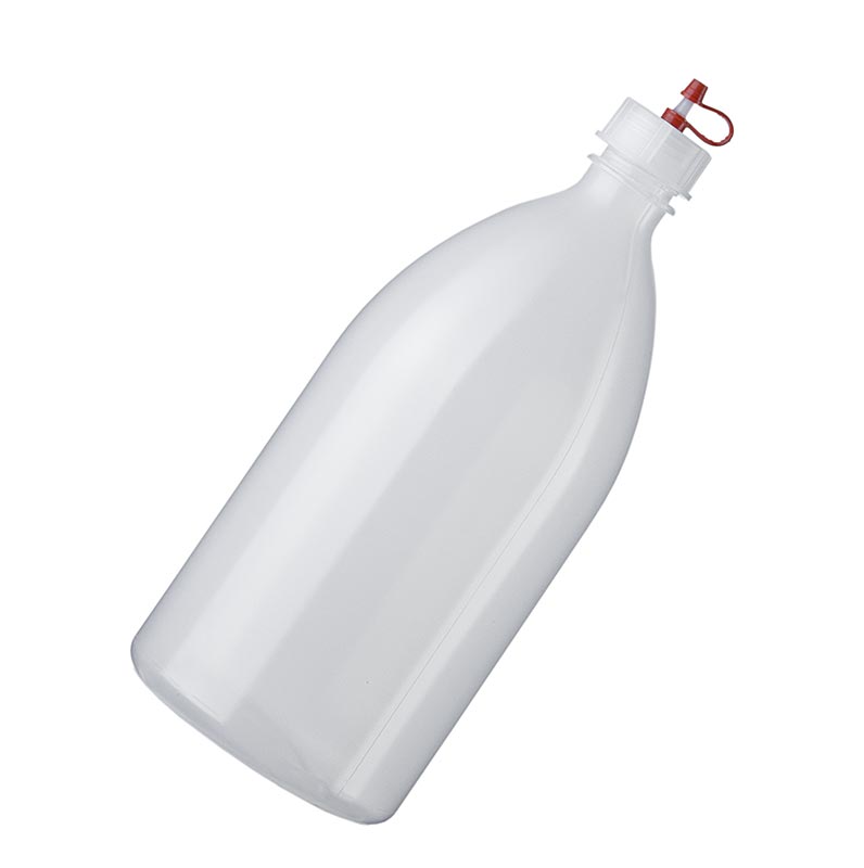 Kunststoff-Spritzflasche mit Tropfflasche/Verschluss, 1000ml, ideal für Saucen, Dressings, Öle oder Fruchtpürees dosieren und aufbewahren