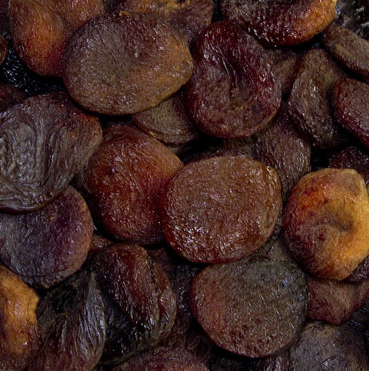 Getrocknete ungeschwefelte Bio-Aprikosen, 1 kg, DE-ÖKO-001, vollreif, süß und aromatisch, für Müsli, Salate, Saucen, Füllungen, Kuchen und als Garnitur geeignet
