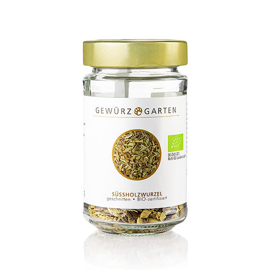Bio-Süßholzwurzel, geschnitten, für Dessertkreationen und aromatisierten Fisch geeignet