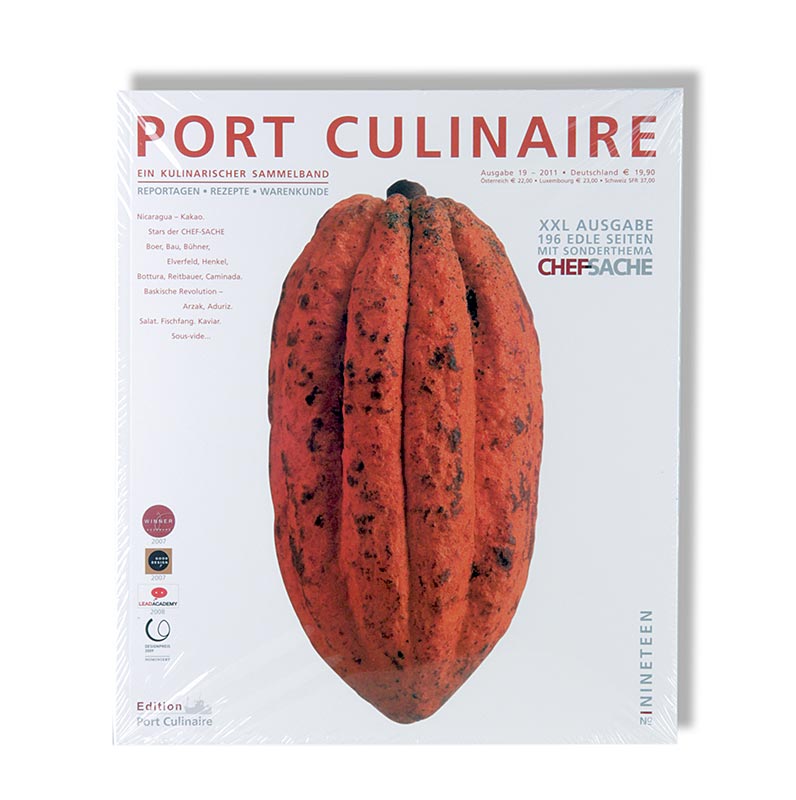 Port Culinaire - Gourmet Magazin Ausgabe 19 - Inspirationsquelle für Hobbyköche und Profis, neueste Trends, Techniken und Produkte aus der Welt der Delikatessen und Gastronomie, Interviews, Rezepte und Reportagen, kulinarische Reise auf 100 Seiten