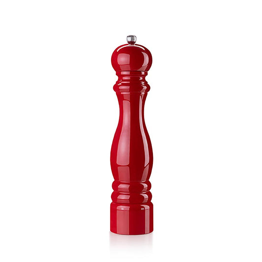 Peugeot Moulin à poivre PARIS U'SELECT, hauteur 30cm, réglable, hêtre rouge, 1 pc