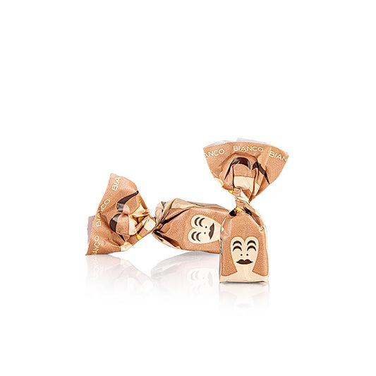 Mini Trüffelpralinen - Dolce d´Alba, weiße Schokolade, ca. 7g, weiß, 1 kg