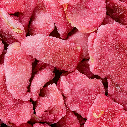 Gewürzgarten Rosenblütenblätter, kandiert, 75 g