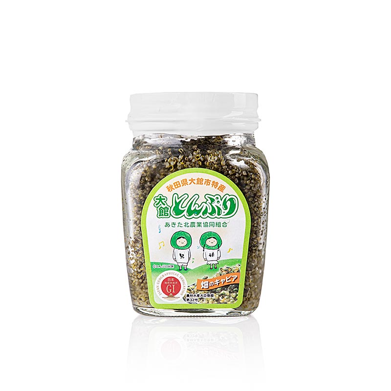 Tonburi - Caviar des champs - Graines de la plante Kochia Scoparia, notes d'artichaut, 170 g