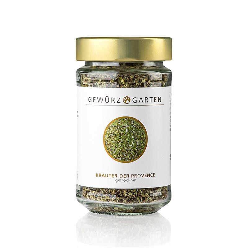 Getrocknete Kräuter der Provence in einem 40g Glas, ideal zum Aromatisieren mediterraner Gerichte Geeignet für Ratatouille, Eintöpfe, Wild, Grillfleisch und Käse