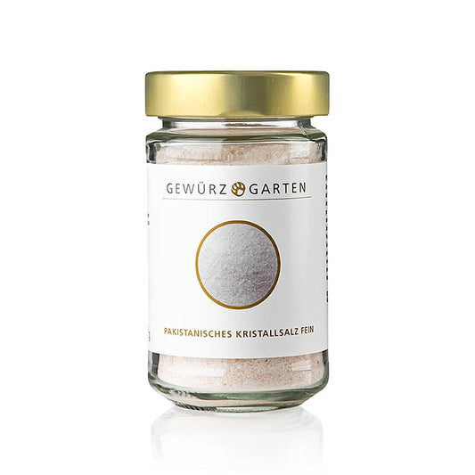 Feines pakistanisches Kristallsalz, 250 g, aus den ältesten Salzvorkommen Pakistans Handabgebaut, gewaschen und sonnengetrocknet für unvergleichlich milden Geschmack Enthält eine Vielzahl von Elementen für einzigartige Würze Ideal für Fischgerichte und Suppen