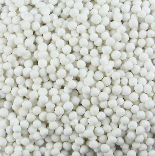 Tapiokaperlen, weiß, ø ca. 7mm, 400 g