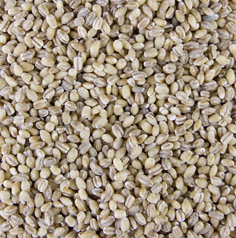 Bio-Gerste, geschält und ganz, kann für Suppen, Aufläufe und Risotto verwendet werden, mit niedrigem Glutengehalt Ideal für Keimlinge in Müsli und Salaten