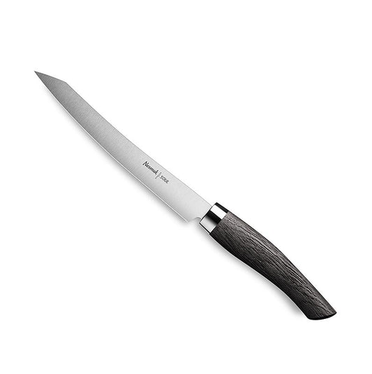 Nesmuk Soul 30 Slicer, 160mm, mit einer Edelstahlzwinge und einem Griff aus Mooreiche, 1 Stück, hochwertiges und präzises Küchenmesser