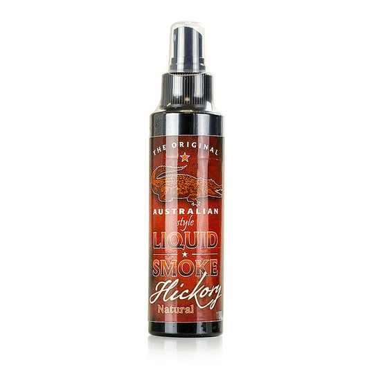 Australian Liquid Smoke Hickory natural, Flüssigrauchspray, 118 ml, für authentischen Grillgeschmack