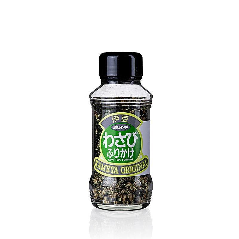 Furikake - Würzzubereitung für Reis, mit Wasabigeschmack, Nori, Sesam, 80 g: Gewürzzubereitung für Reis, die besonderen Geschmack verleiht und in warmem Wasser auflösbar ist Sehr beliebt in Japan