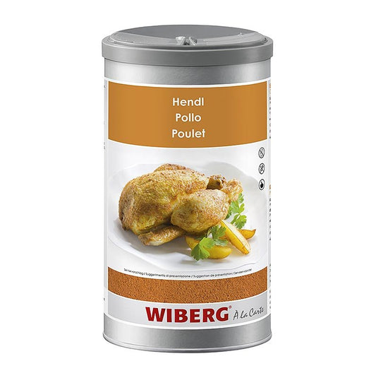 Wiberg Hendl, Gewürzzubereitung, 560 g | Salz, Pfeffer, Gewürze, Aromen,Trockengemüse | thungourmet