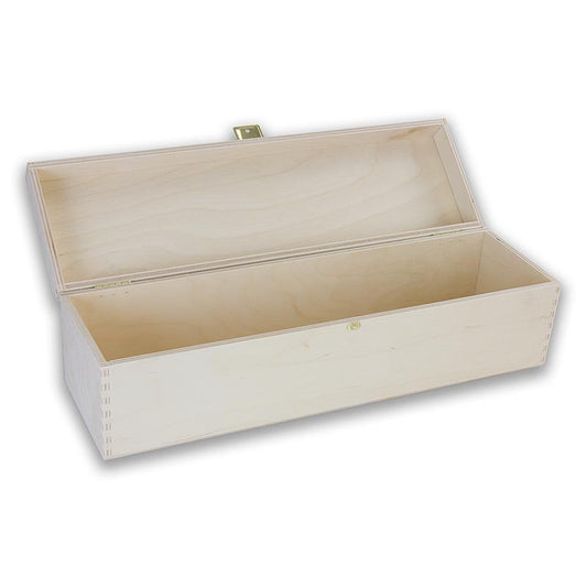 Scatola regalo in legno, per bottiglia di spumante/vino, 1 pz