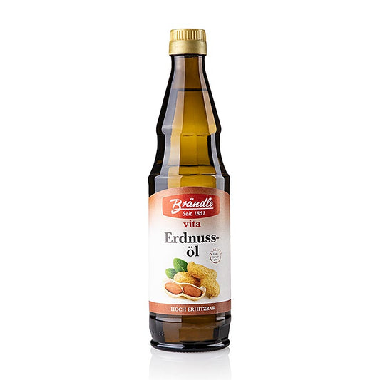 Olio di arachidi, raffinato, Brändle, 500 ml